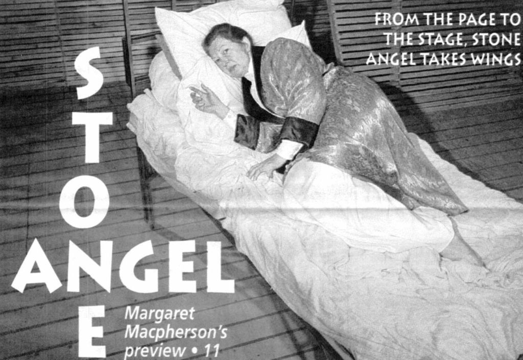 The Stone Angel by James W. Nichol, Based on the Novel by Margaret Laurence
