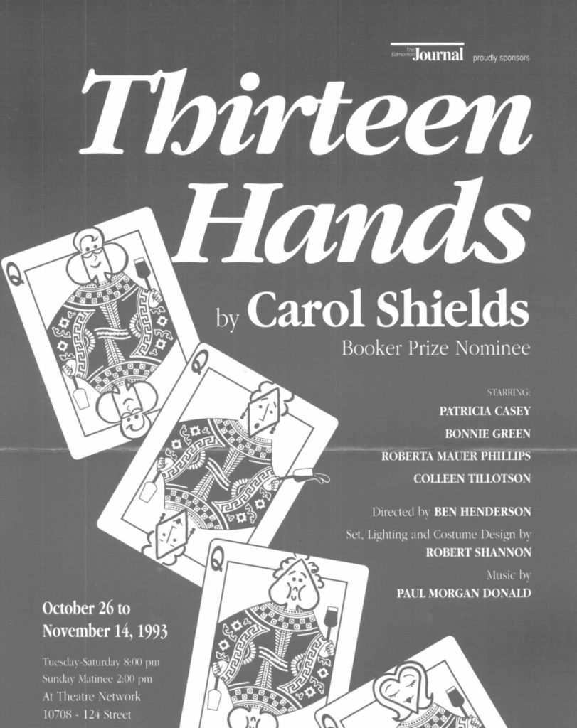 Thirteen Hands by Carol Shields